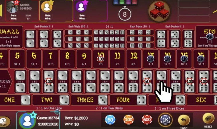 Cách Tham Gia Sicbo Nhà Cái JSTAR77: Từ A Đến Z Cho Người Chơi Mới 2 Cách đặt cược trong SicBo